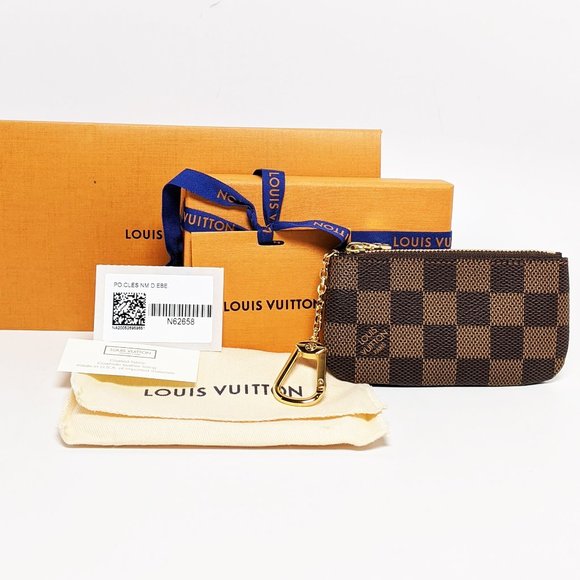 SOLD Louis Vuitton Damier Ebene Key Pouch Wallet - Picture 5 of 5